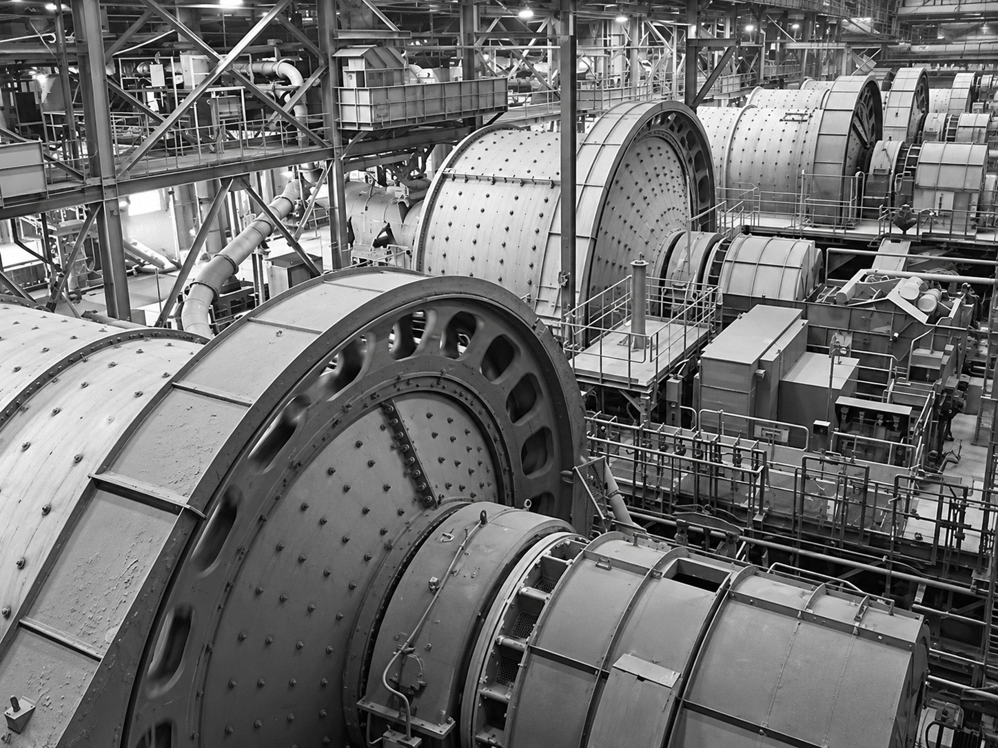Maquinaria de planta concentradora industrial
