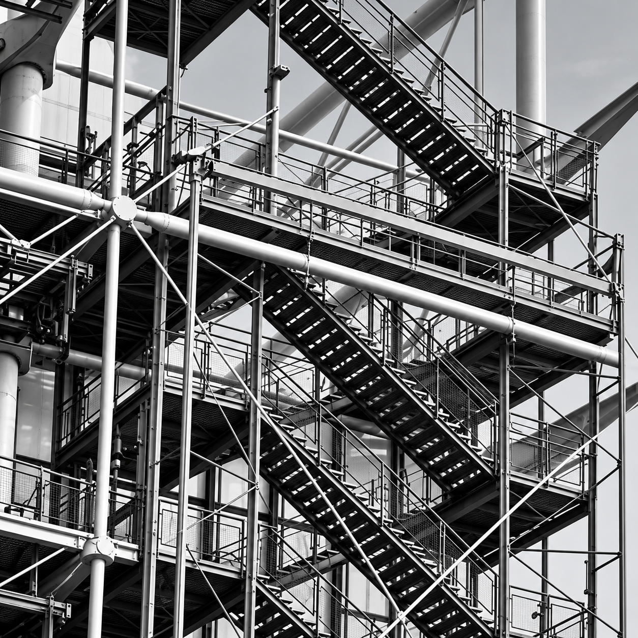 Infraestructura de montaje e instrumentación industrial